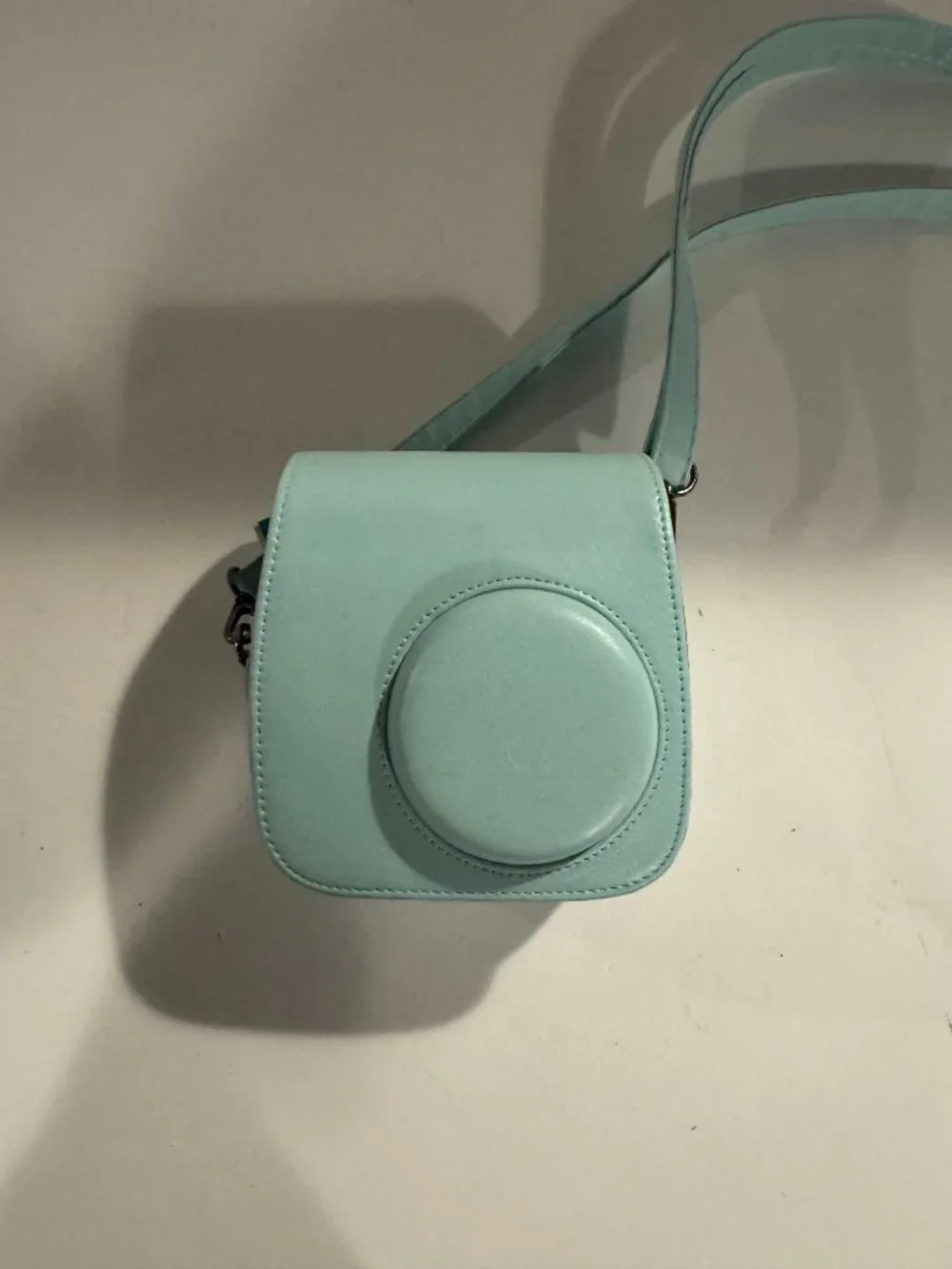 Fujifilm Instax Mini Aqua Blue Instant Film Camera + Case